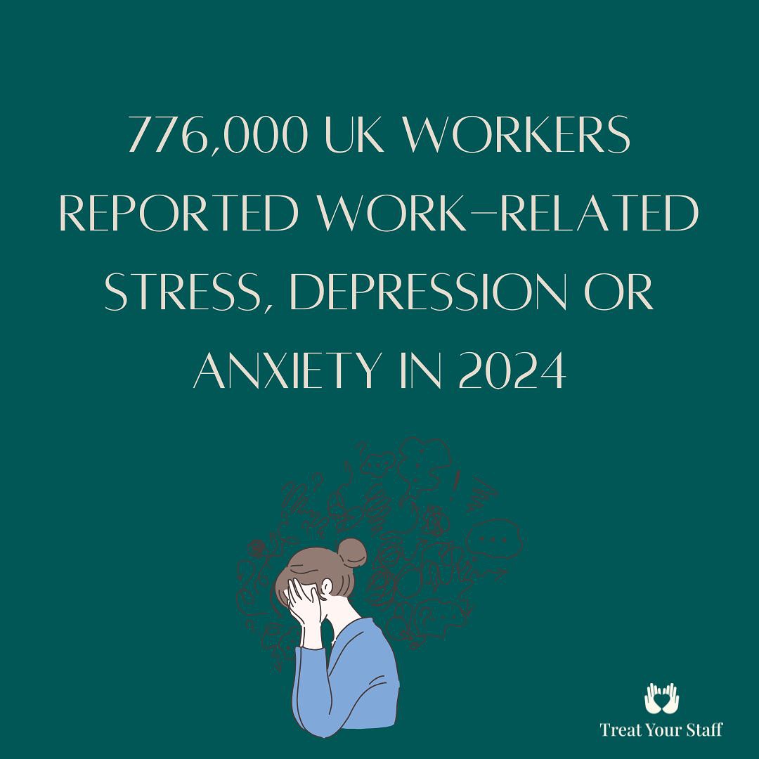 🚨 Why Workplace Stress Isn’t Just ‘Part of the Job’
The numbers speak for themselves:
📊 776,000 UK workers reported work-related stress, depression, or anxiety in 2024.
😞 25% of employees feel unable to cope with workplace stress.
📉 Only 1 in 7 UK businesses offer stress management training—leaving most employees without vital support.
When stress goes unchecked, it doesn’t just impact productivity—it affects mental health, team morale, and employee retention.
💡 The good news? There are actionable ways to reduce workplace stress and create environments where people thrive, not just survive.
✅ Prioritize stress management through open conversations, practical tools, and supportive policies. It’s not just good for people—it’s smart business.
👉 How does your workplace handle stress? Share your thoughts below.
* Stats from Health and Safety Executive
#StressAwarenessMonth #WorkplaceWellbeing #EmployeeWellness #StressManagement #WorkplaceSupport #MentalHealthMatters #WellbeingAtWork #WorkplaceCulture #TreatYourStaff”