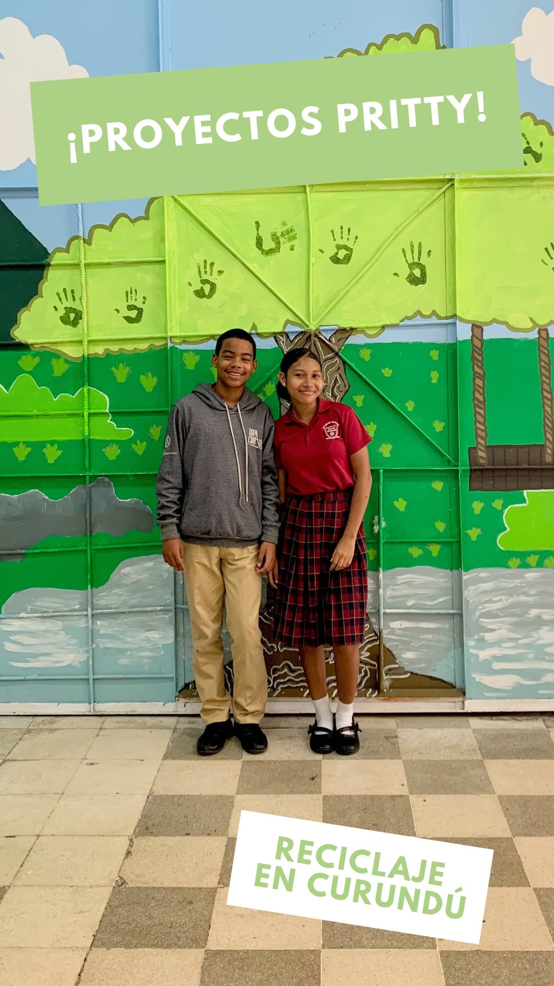 Creando la primera estación de reciclaje escolar de Curundú: PARTE 3! La creación del mural y los eco contenedores ♻️🙌🏼
¿Qué opinan… cómo quedó la estación?
#panama #reciclaje #sostenibilidad #educacion #pty #curundu