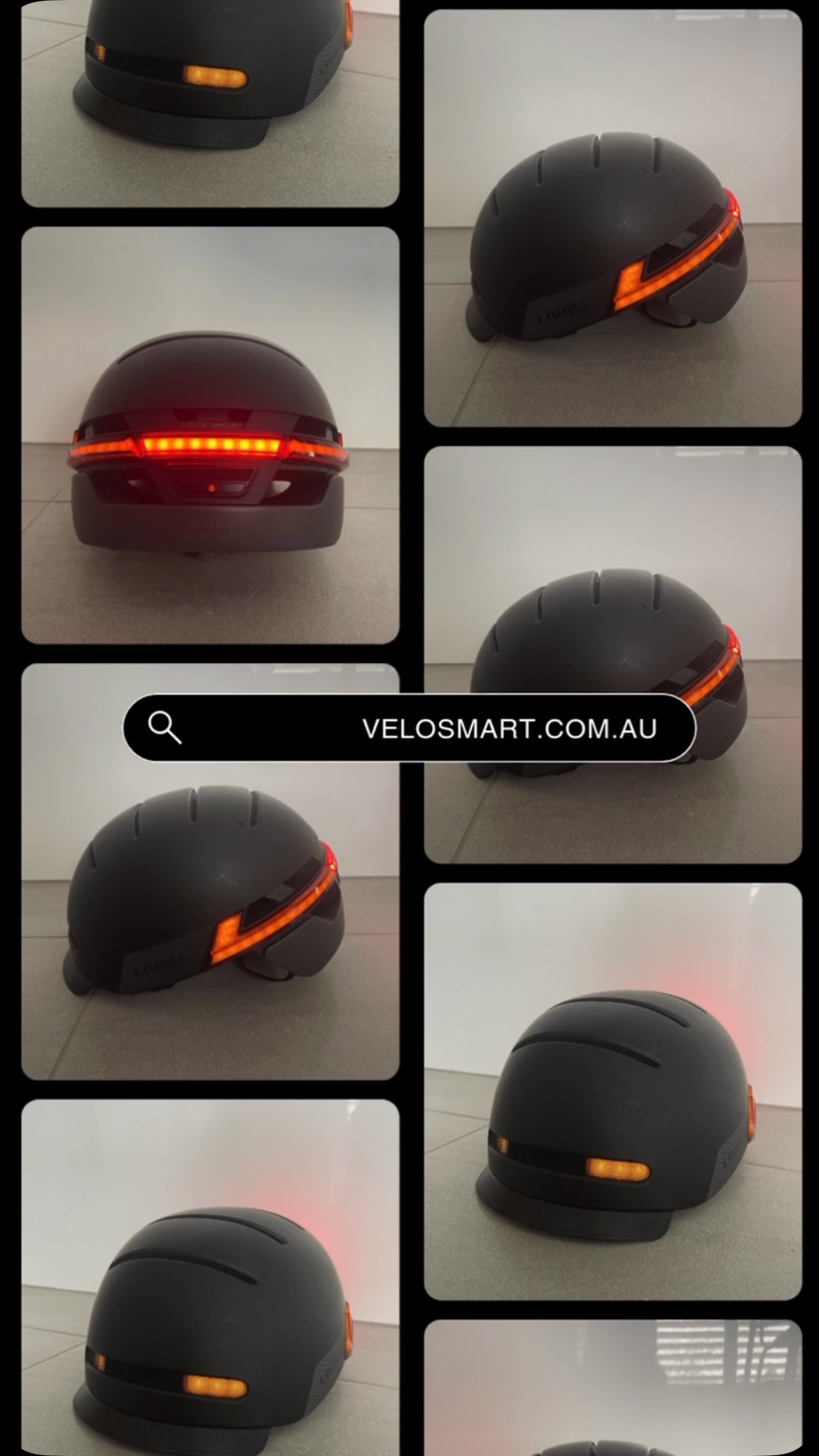 🚴Ride in style and safety✨ Shop 🔗: velosmart.com.au #livallhelmet #safety #velosmart #riding #bikes #ridesmart
