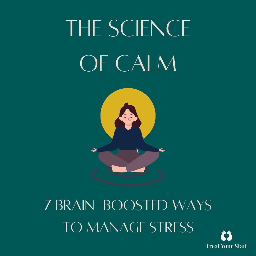 🧠 Your Brain on Stress—And How to Take Control
When #stress hits, your brain’s survival instincts kick in—making it harder to think clearly. But with a few #neuroscience-backed tricks, you can shift your brain from overload to calm.
Here are 7 simple ways to manage stress smarter:
✅ Identify the stressor—naming it reduces its emotional power.
✅ Pause & reflect—create space between the situation and your reaction.
✅ Reframe your thoughts—ask yourself, “Is there another way to see this?”
✅ Find the opportunity—could this stress teach you something new?
✅ Use positive self-talk—replace self-doubt with encouraging thoughts.
✅ Focus on what you control—direct your energy where it counts.
✅ Visualize success—mentally rehearse handling the situation calmly.
💡 Which tip will you try first? Share below—we’d love to know!
#StressAwarenessMonth #StressManagementTips #WorkplaceWellbeing #Neuroscience #MindfulWorkplace #EmployeeWellness #MentalHealthAtWork #TreatYourStaff #WorkplaceSupport #StressRelief #BrainHacks #WellbeingAtWork”