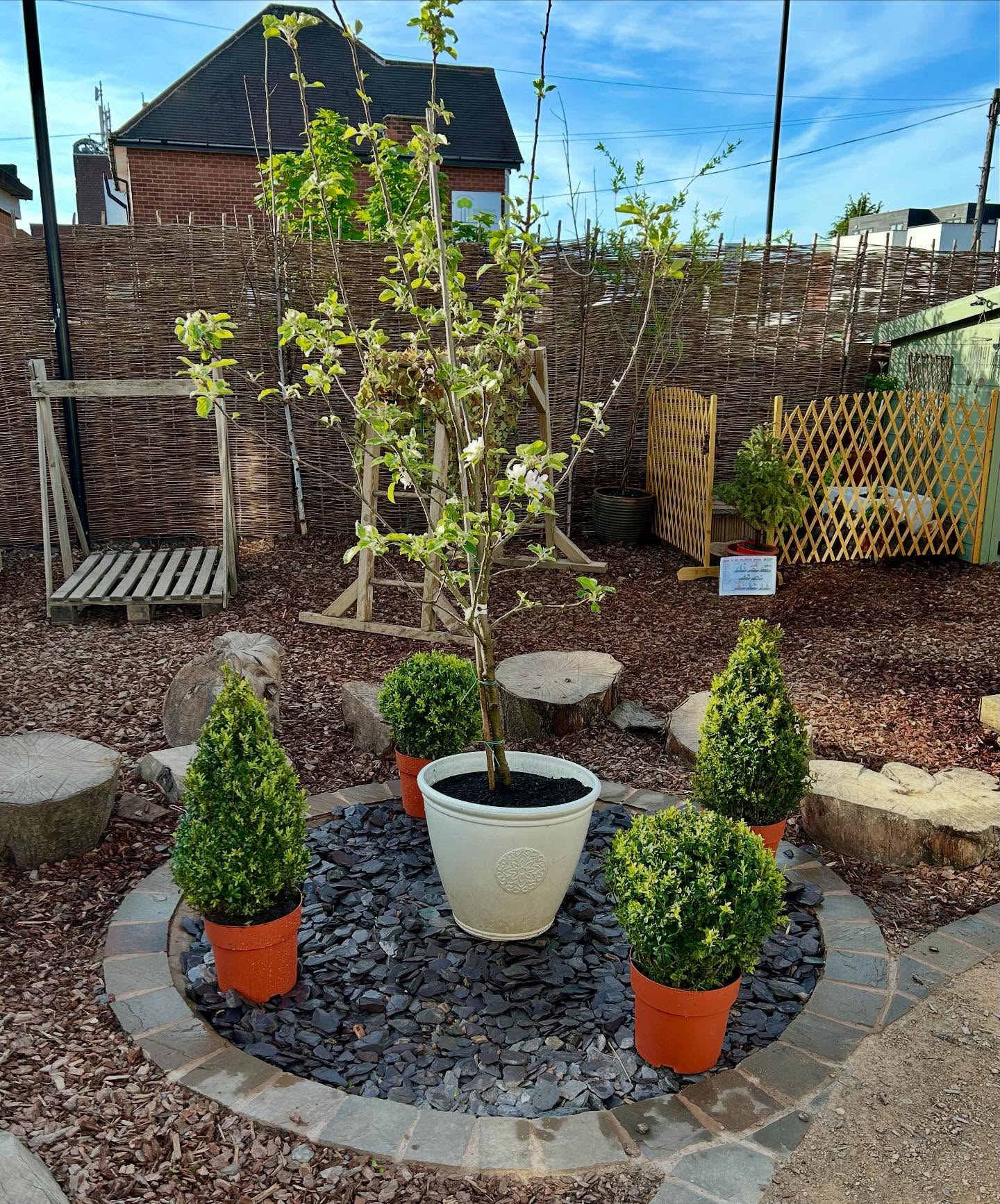 Tha last few days we have been reorganising the Urban Forest School - zoning areas to maximise learning opportunities. To also encourage little learners and adults to care for their environment and observe pockets of the natural world too. We are excited to see it in action and watch it grow!  #westbridgford #independent #nursery  #est1988 #underfundedchildcare #ndna #earlyyearseducation  #openendedplay #earlyyears #play #curiosity #letthemplay #outdoors  #learningthroughplay #milliesmark #birthtofivematters #earlyyearsoutdoors #milliesmark  #2025 #april  #keepingchildrensafe #thewhitehousedaynursery
#aweandwonder #spring