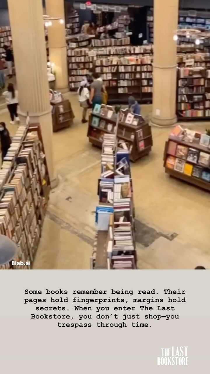 Most people don’t realize used books are one of the last surviving relics of human connection that can’t be tracked, traced, or swiped. They’re private histories—notes in the margins, dedications on the first page, the smell of a house you’ve never been to. They’ve survived more than your phone has.
Every used book you buy keeps 1.5 pounds of paper out of the landfill—and one more story in circulation.
.
#sustainablereading #usedbooks #indiebookstore #savethebooksfoundation #thelastbookstore