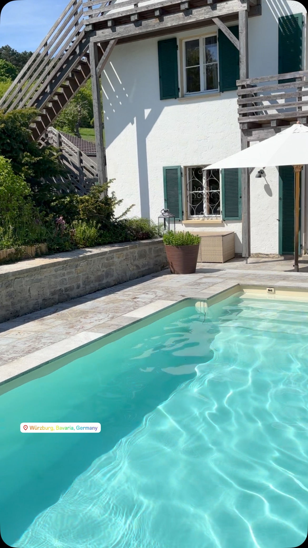 #ferienhaus #densommergenießen #pool #sauna#fussballplatz #blicküberwürzburg #eintraumfürkinder #naturpur