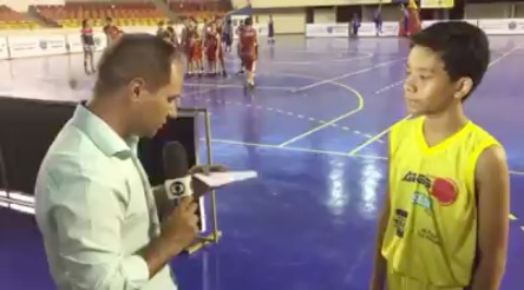 #TBT da entrevista do nosso atleta @jcalsing comentando sobre a classificação para a final do campeonato goiano Sub 13 em 2018