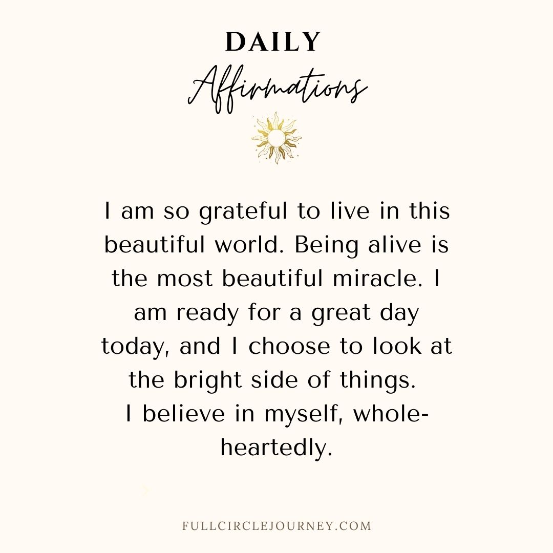 We can choose to see our world as beautiful or we can choose not to. It's all up to us what we make of it! ๐ ๐ซโจ
FullCircleJourney.com