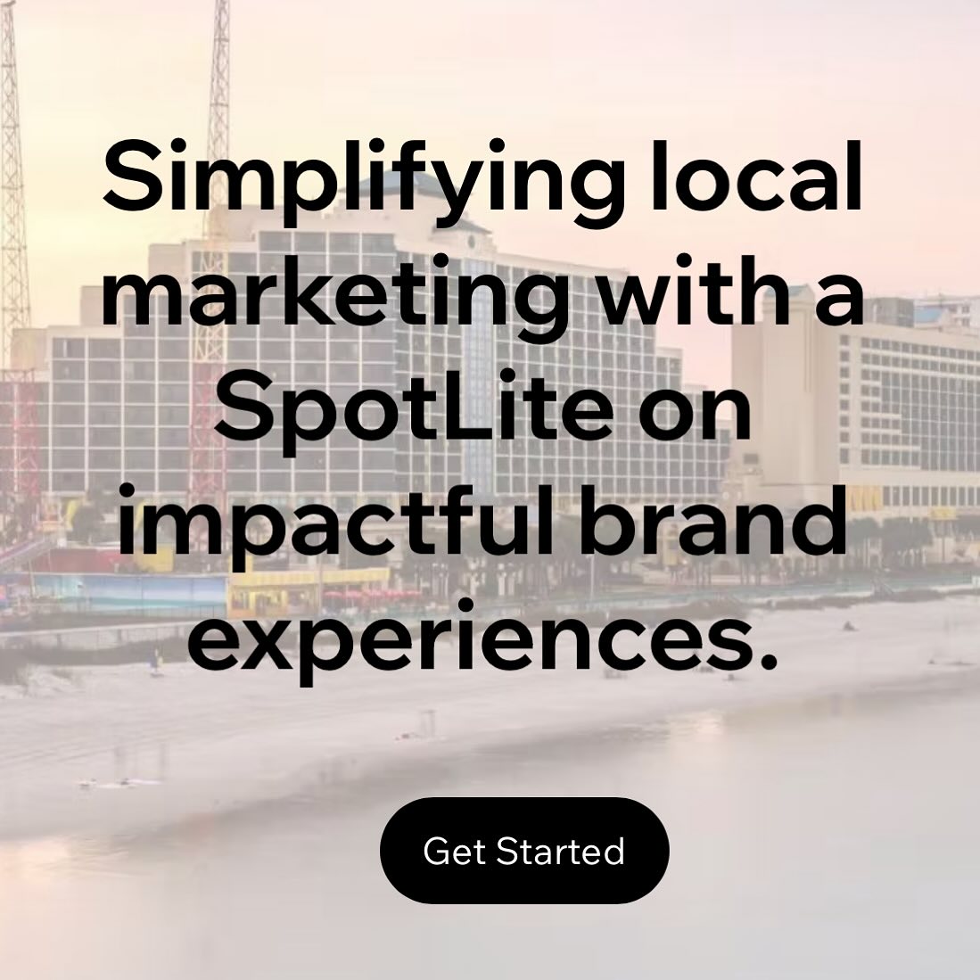 Kicking off our first social post with our mission! Working with local businesses to make them locally successful. #LocalAdAgency