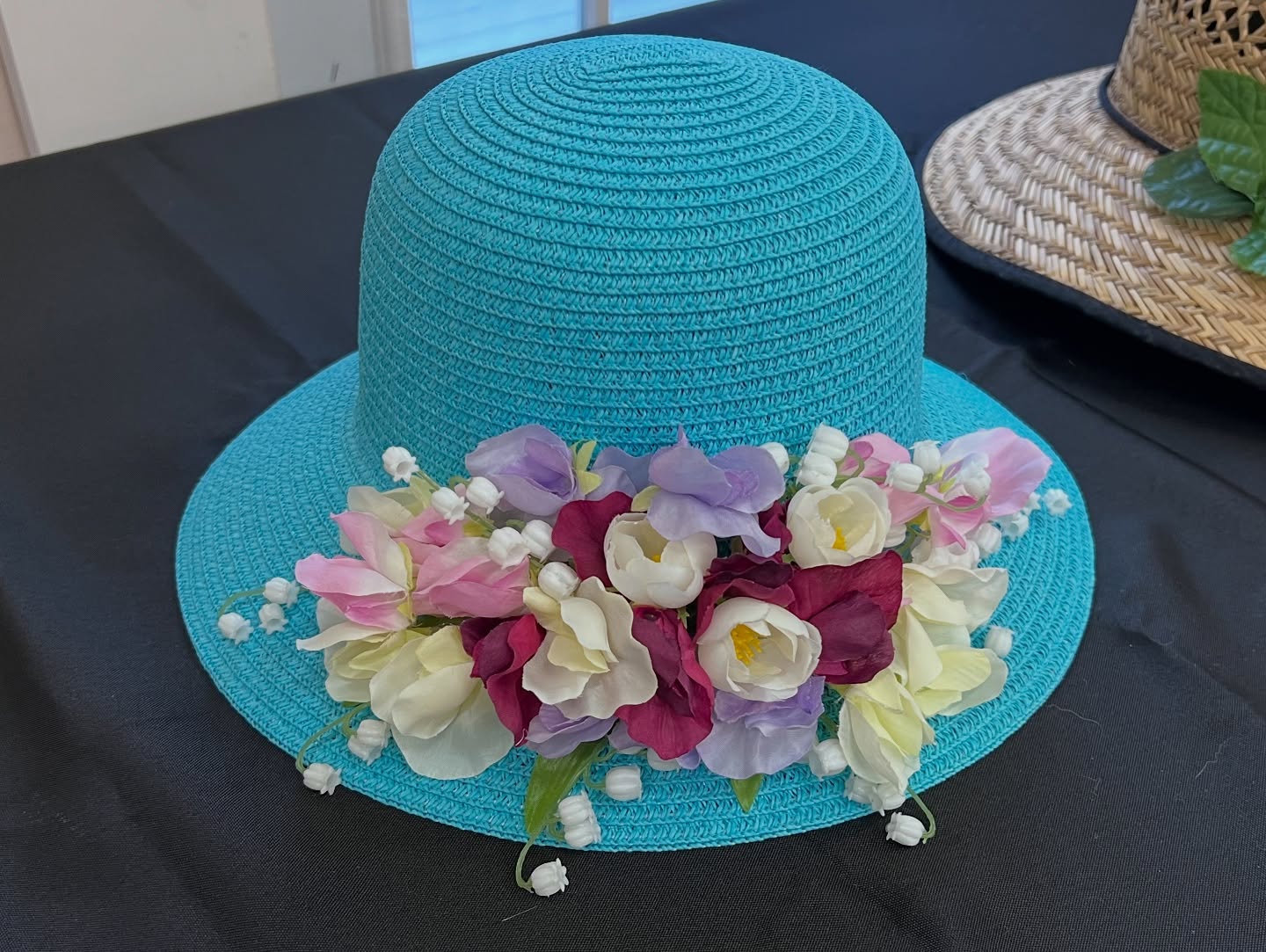 Several members gathered for a “Decorate a cap” flower design workshop in late March.
Here are photos of some of the Garden Hat designs, as displayed at our April 3rd meeting.
#gardenclub #flowerdesign #gardenhat #crafting #gardenclubofwiscasset #gcfm #gardenclubofamerica #wiscassetmaine