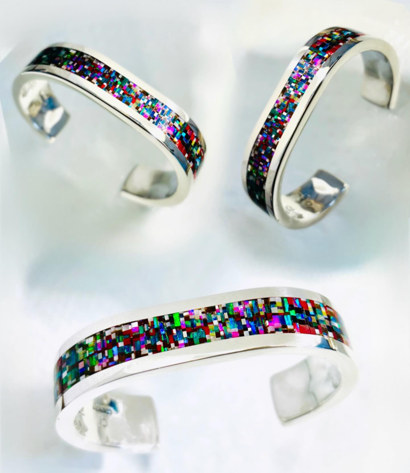 Wabi Sabi and Tokyo Lights. Micro Inlay Bracelet with Gilson Lab Opal and too many materials to list. 😅 #microinlay #wabisabi #zuni #inlay #indigenous #bracelet #cuff #jewelry Wabi Sabi is a Japanese aesthetic that encourages people to appreciate imperfection and accept the impermanence of all things.