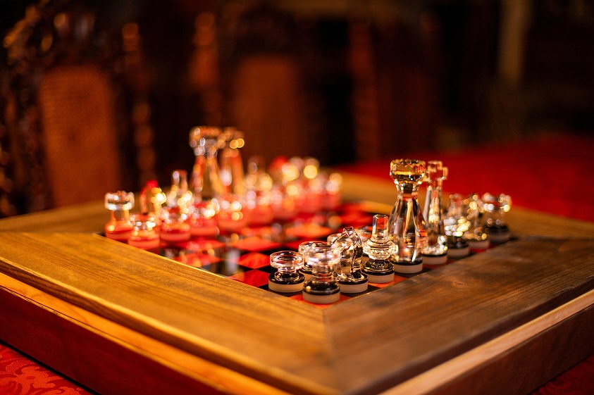 👑✨ Crystal Royal Chess Set ✨👑 Handcrafted with precision in France🇫🇷 🎨 32 quality crystal pieces in 12 colors mouth-blown, hand-cut & polished ♟️ Elegant Queen crowned in shimmering gold 🖤 Chessboard: Red, Black, available in 12 colors 🌲 Black wood & velvet interior 🛠️ Bronze metal accents 📏 Size: 10cm height / 55x55cm 🏆 Elevate your game with a timeless blend of modern & traditional design! 🌟 Buy here: 👉 www.gpgrant.com #CrystalChess #HandcraftedElegance #LuxuryLiving #MadeInFrance #PersonalizedStyle #TimelessDesign #GPGrant #gpgrantstyle #beautiful #uniquegifts #uniquegift #accessories #luxury #lifestyle #gentleman #gentlemanlifestyle #exclusive #ShopNow #gift #style #parties #interior #design #luxuryinteriors #glamour #happy #chess #chessmaster #chessboard #chesslover