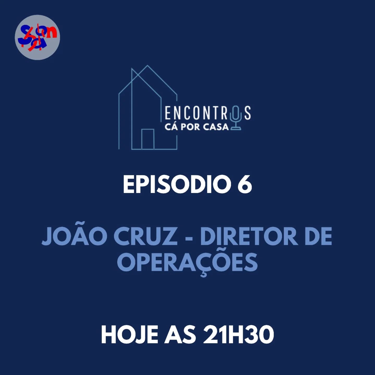✨ **O sexto episódio do podcast "Encontros cá por casa" está no ar hoje, às 21h30!** ✨
No episódio de hoje, o nosso convidado é João Cruz natural de Beja, nasceu em 1986, fez o EI em 2002. Diretor de operações no BCSD Portugal, uma associação empresarial focada em apoiar as empresas na transição para a sustentabilidade.
Não perca! 🔔 **Sintonize às 21h30** e clique no link da bio para ouvir a conversa!
#EncontrosCáPorCasa #Podcast #Fé #Shalom #MEJSH