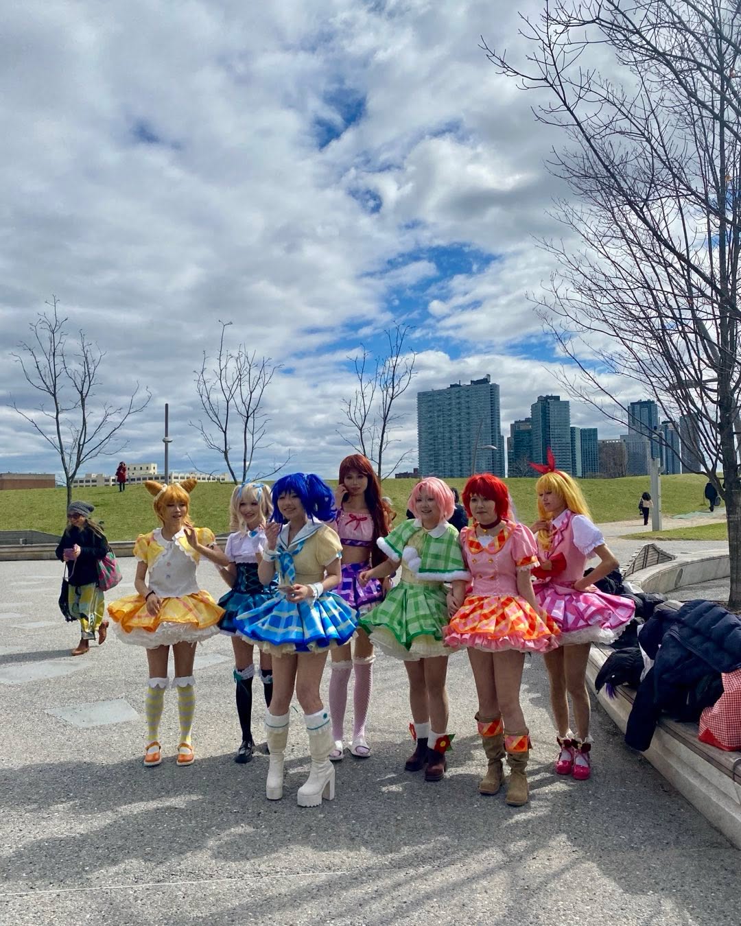 Unexpected in Roosevelt Island!🤩. #rooseveltisland #manga #fashion
