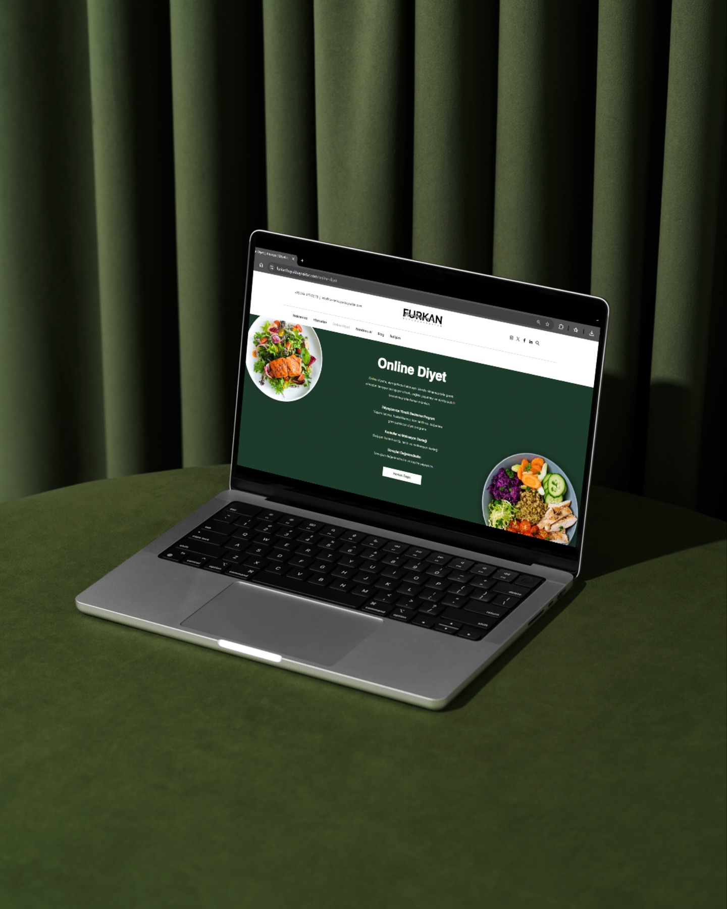 Kilo verme amacımız tartıdaki sayılar değil, sağlıklı bir bedene kavuşmak, kaliteli uyku ile hormonal dengemizi sağlamak, enerjimizi yükseltip iyi hissetmek ve daha önemlisi uzun vadede sağlık problemlerinin önüne geçmek olmalı. 
Unutmayın, herkesin beslenme ihtiyacı farkılıdr. Kendi sağlığınıza özen göstermek, uzun vadede size büyük fayda sağlar.
Hayat tarzınıza uygun ve sürdürülebilir program ile hedefinize birlikte ulaşalım.
Daha detaylı bilgi almak ve ön görüşme planlamak için;
Randevu ve Bilgi İçin:
📞 0544 475 52 75
✉️ info@furkanbuyukbayraktar.com
Görüşmek dileğiyle!
#onlinediyet #onlinediet #diyetisyen #onlinebeslenmedanışmanlığı