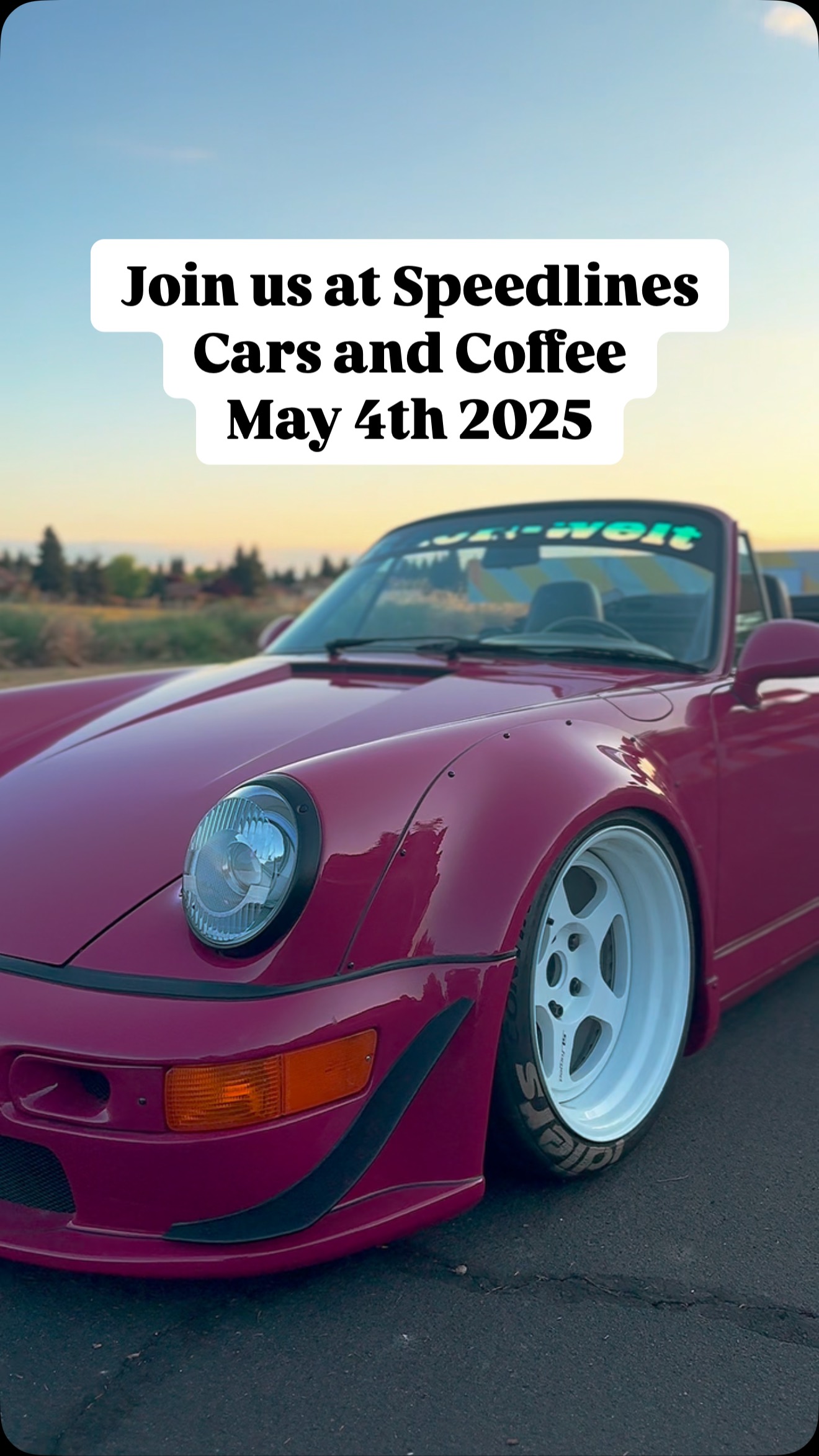 Come join us for our first ever cars and coffee at Speedline Garage. Sunday, May 4th 2025 8:30 - 11:30 AM. Please respect the venue and no stupid shit. Come enjoy the cars and grab some swag and merch.
#levelupclassics #rwb #porsche #964 #911 #rennline #rwbsac #speedline #carsandcoffee