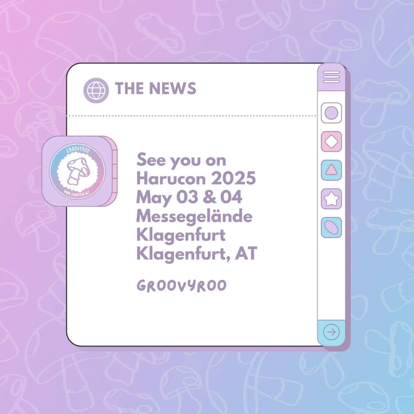 See you this weekend May 03 and 04 on @harucon.klu Saturday | 03.05.2025 | 10:00-20:00
Sunday | 04.05.2025 | 10:00-18:00. Please check online for Ticket prices and offers. We will holding a SUPER MEGA SALE! See you there.
.
.
#klagenfurtamwörthersee #haruconklu #animeconvention #animeconventionaustria #kawaiiartist #klagenfurt #kaernten #klagenfurtharucon #harucon2022 #OesterreichAnimeMesse #austria #igersaustria #igersklagenfurt #artistalleyartist