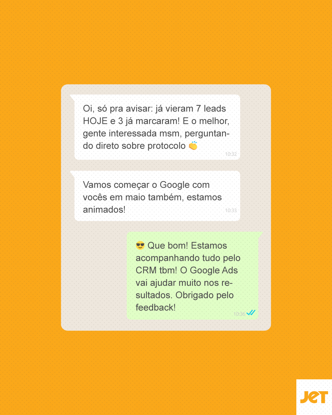 Quando a estratégia é bem construída, o resultado aparece rápido.
Não é sobre volume de leads.
É sobre leads qualificados, com interesse real, perguntas objetivas e intenção clara.
Isso acontece quando a campanha respeita o segmento, entende o comportamento do público e conecta mensagem, oferta e canal do jeito certo.
Para nós, tráfego não é apertar botão.
É análise, acompanhamento, leitura de dados e ajuste fino constantes.
E é, acima de tudo, parceria: entender o negócio, acompanhar de perto e evoluir os resultados junto com o cliente.
Seguimos entregando tráfego com critério, experiência e foco em conversão.
👉 Traga você também leads qualificados para o seu negócio. Clique no link da bio e vamos conversar.