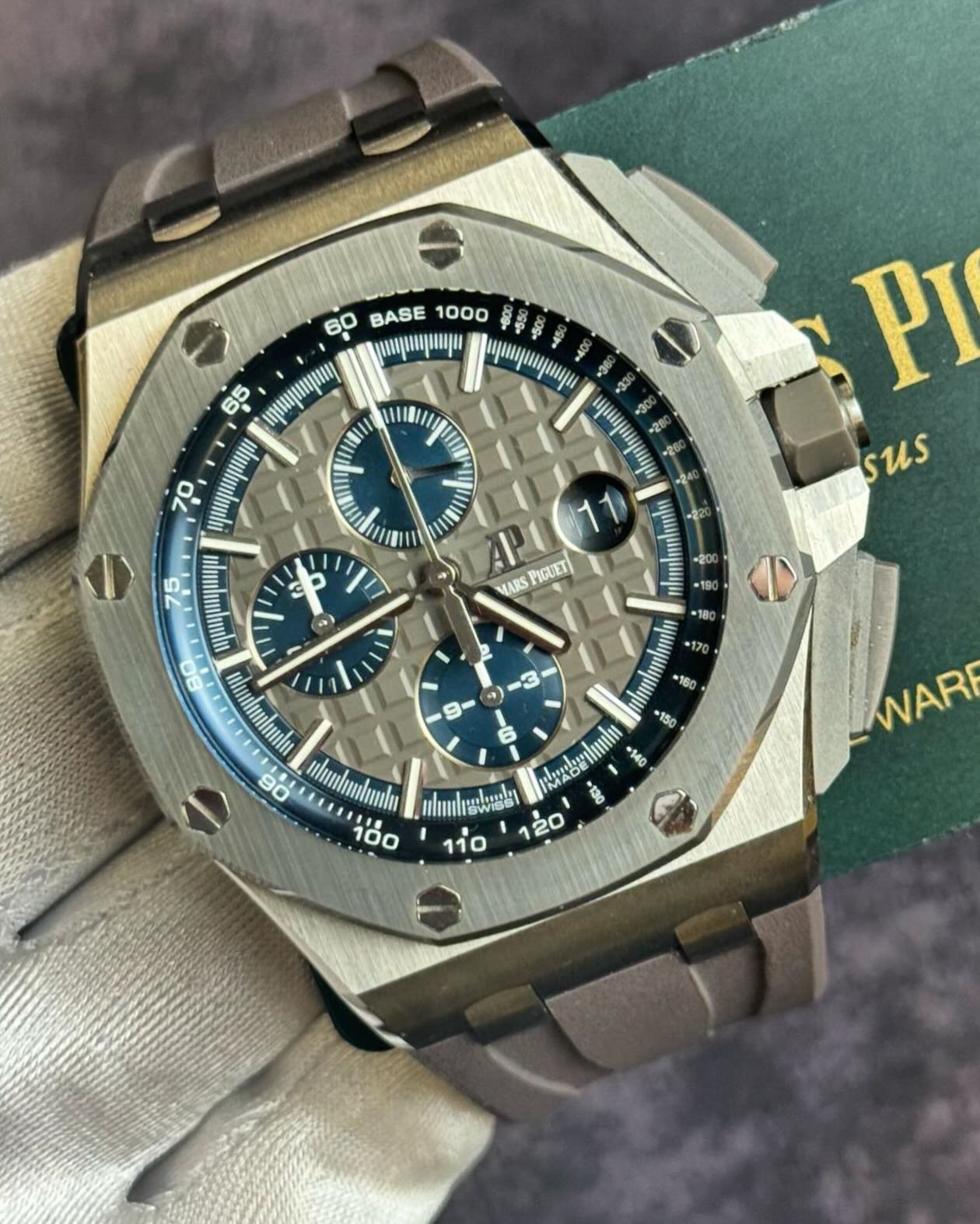 We get some super cool pieces in for our clients! We have over 40,000 vendors across the USA and can source any time piece. Stop on by or pm us for your next luxury timepiece!