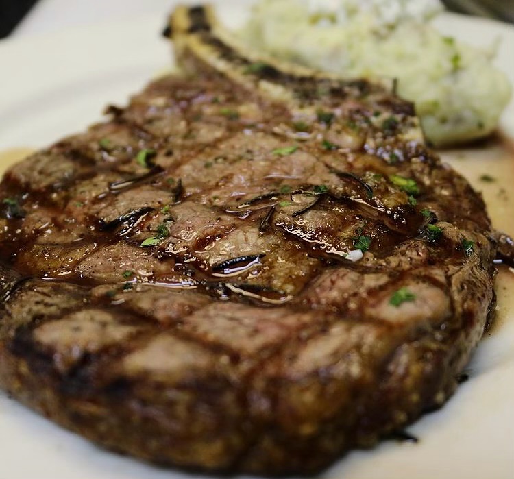 One of you favorites is back tonight!
Bistecca al Rosmarino con Sapa โ
char grilled rosemary rubbed bone in Ribeye with Argiolas wine reduction from Sardinia, served with gorgonzola mashed potatoes or vegetable del Giorno.
Order for pickup, starting at 4pm
414.225.0000
#italianfood #ribeye #mkefoodies #mkeeats #