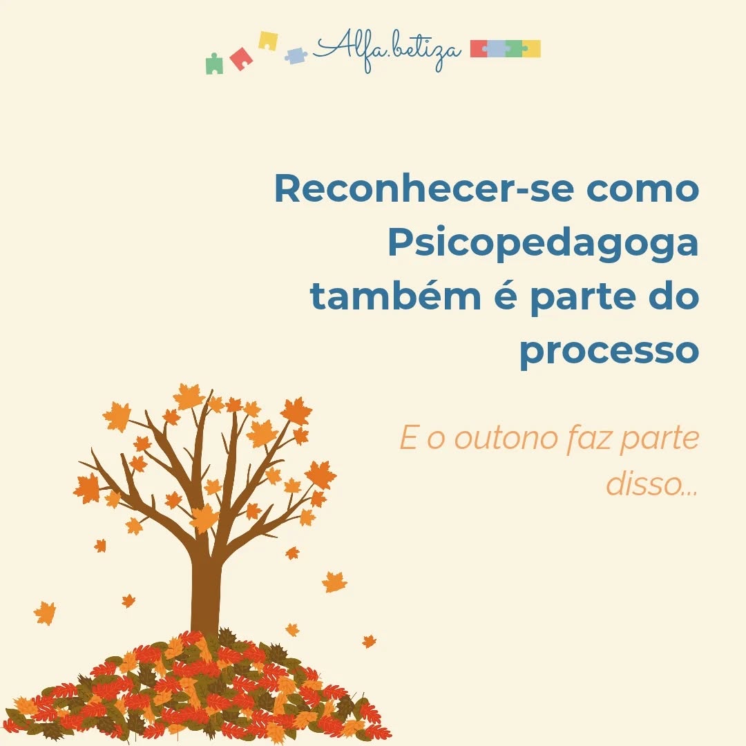 Deixando as folhas caírem, fortificando o solo e aprofundando as raízes. 🍂
#psicopedagogia #arteterapia #psicopedagogos #abordagens #psicologia #pedagogia