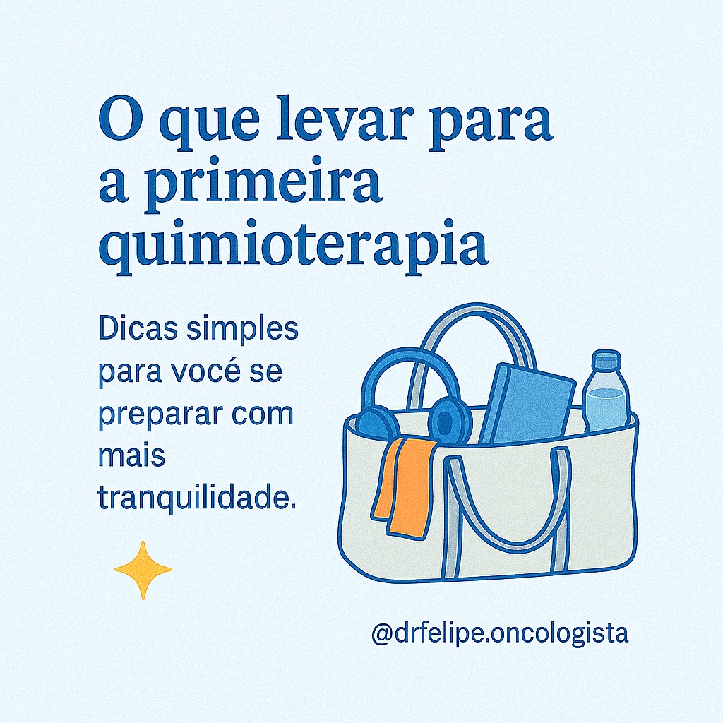 Vai começar a quimio e não sabe o que levar?
Calma. Eu separei algumas dicas simples que podem tornar esse momento mais leve e acolhedor para você.
No carrossel de hoje, te mostro itens práticos e também um lembrete importante: cuidar da sua mente é tão essencial quanto cuidar do corpo.
Salva esse post para consultar depois ou manda pra alguém que vai começar o tratamento!
Você já passou ou está passando por isso?
Comenta aqui embaixo o que te ajudou nesse momento. Sua experiência pode inspirar e acolher outros pacientes.
#oncologia #quimioterapia #força #esperança #tratamentooncológico #drfelipeoncologista