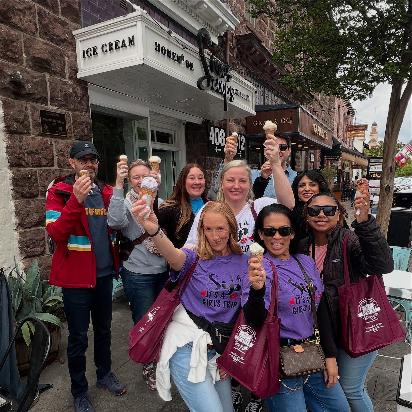 This stop is what sweet dreams are made of! Such a great group of fun, food-loving people from around the globe!