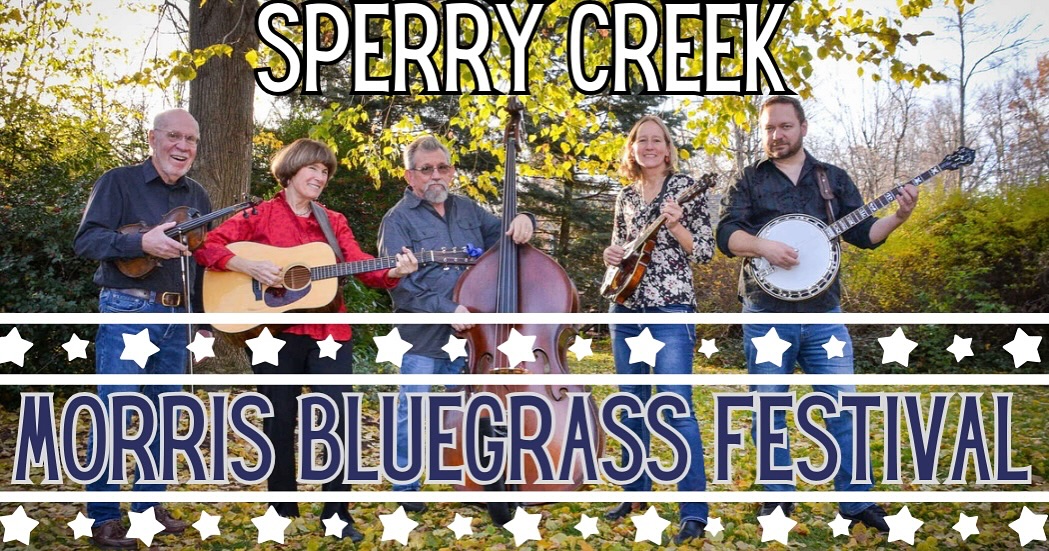 Sperry Creek brings fresh harmonies and instrumentation that hold true to the bluegrass genre. This five-piece band from Connecticut formed after some local pickers spent the height of the pandemic keeping each other sane through socially distant backyard jam sessions. It didn’t take the group long to realize that good sounds were happening. They soon adopted the name of a nearby creek, and the band was officially formed in the summer of 2020. Sperry Creek is made up of longtime musicians Scott Freemantle (bass); Marilyn Toback-Reveley (guitar); Bill Reveley (fiddle); Corrie Folsom-O’Keefe (mandolin) and Dan O’Keefe (banjo), who all share a passion for bluegrass music. A culmination of musicians from other well known CT bands, Sperry Creek has allowed us to share our love of music with others throughout the New England bluegrass scene. #morrisbluegrassfestival #litchfieldcounty #ctbluegrassassociation #morrisct