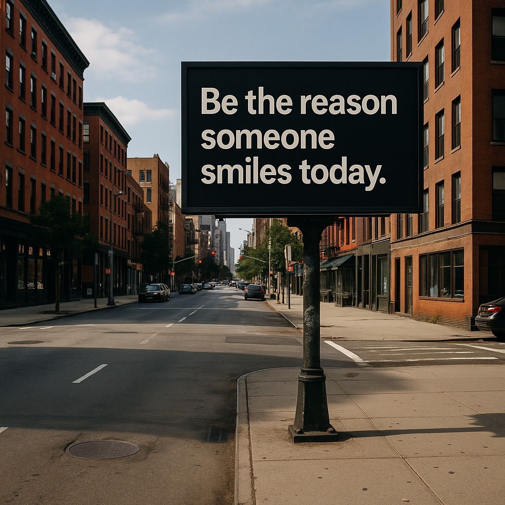 In a world that moves fast, kindness still stands tall. 💛Let your presence be someone's reason to smile today.#KindnessMatters #SpreadJoy