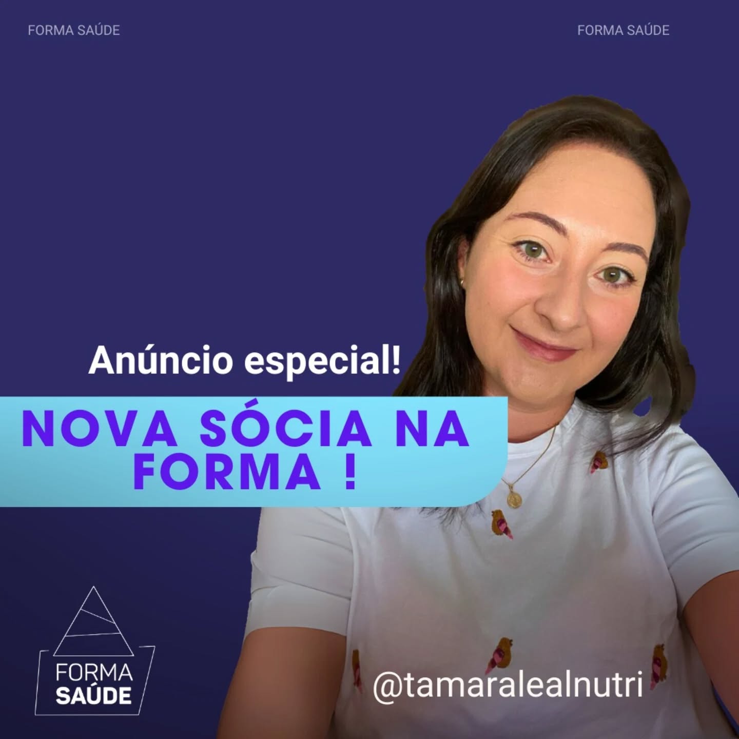 🌿 Temos uma novidade por aqui!
A FORMA está crescendo — e é com imensa alegria que anunciamos que a nutricionista Tamara Leal (CRN 18765D) agora também faz parte da sociedade da clínica!
Tamara já fazia parte da nossa equipe com seu olhar sensível, técnico e acolhedor. Agora, como sócia, ela fortalece ainda mais nosso propósito de oferecer um cuidado integrado, humano e respeitoso em nutrição e psicologia.
Com atuação clínica voltada para o emagrecimento e em constante aprimoramento — atualmente como pós-graduanda em comportamento alimentar — Tamara é guiada pela escuta ativa, empatia e pelo compromisso com o bem-estar de cada pessoa que passa por aqui.
Seja bem-vinda oficialmente, Tamara! Estamos felizes em seguir juntas nesta construção de um cuidado que realmente acolher . 💚
#FORMAClinica #NovaSócia #NutricionistaTamaraLeal #NutriçãoComEmpatia #ComportamentoAlimentar #CuidadoQueAcolhe #PsicologiaENutrição
