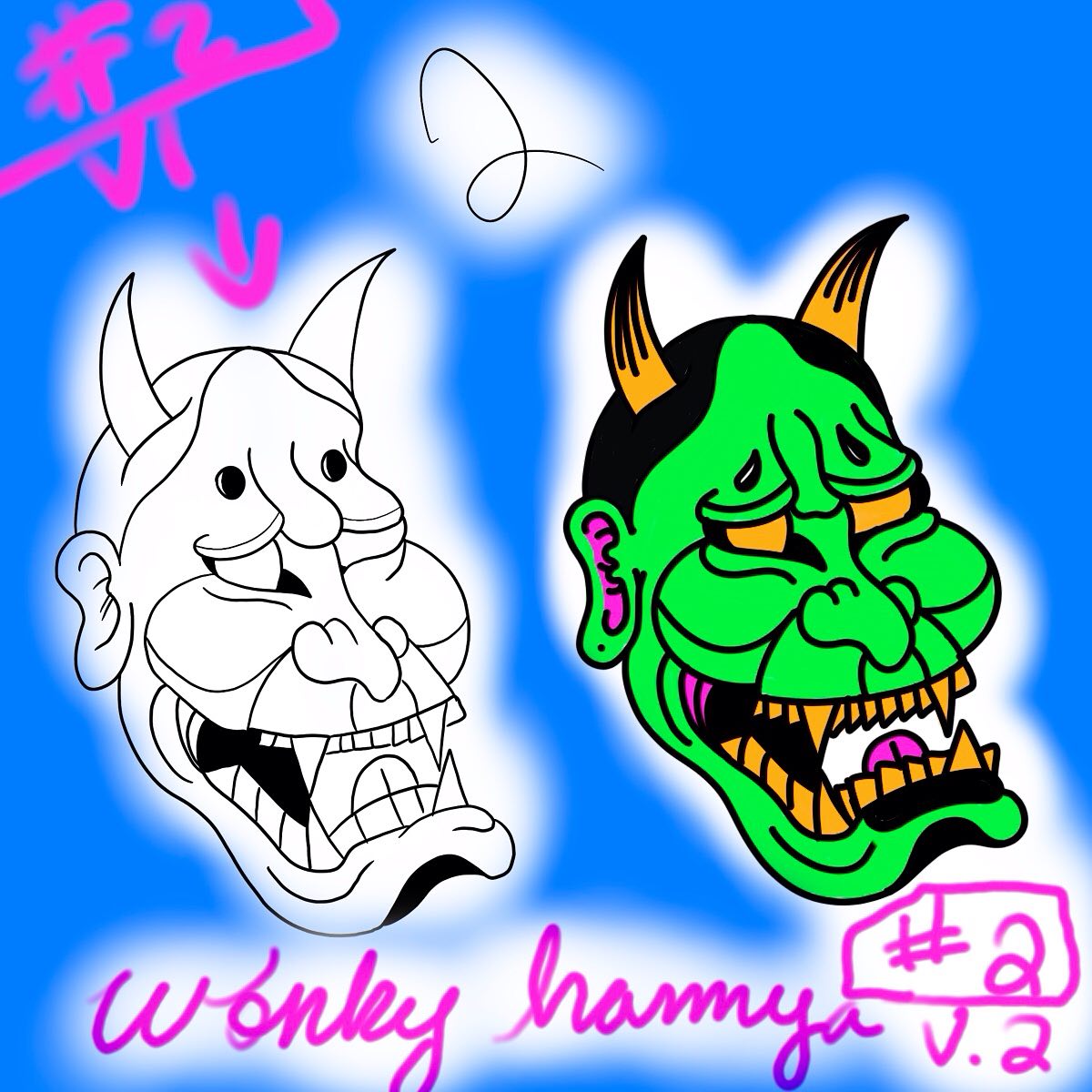Hannya number two version 2
