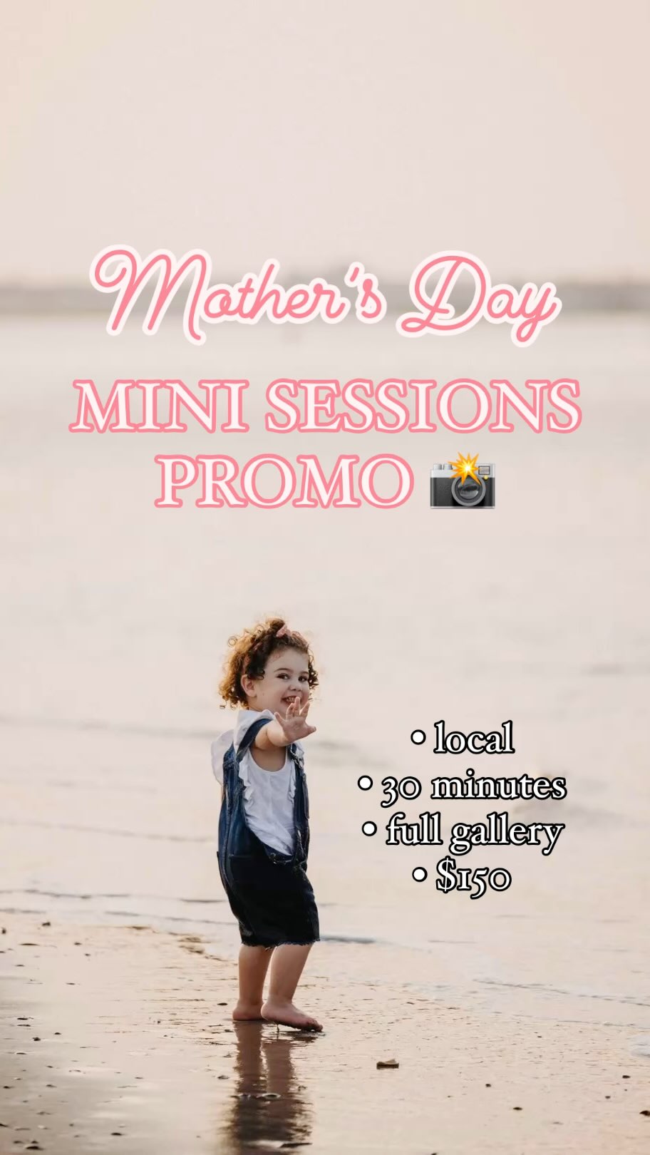 💐 MOTHERS DAY SPECIAL 💐
Offering mini sessions for a wild discount!! Get the family together!
➡️$150* for up to 30 minutes, full edited gallery up to 100 images. (*normally $400!)
➡️ Reach out via message, email or text me for more details on booking times & location.
OR….
➡️ opt for a GIFT CERTIFICATE to surprise that special mother figure in your life with. (Gift certificates are customized & emailed, expire in 1 year from purchase)
🌸 IF PURCHASED over the weekend (by 10pm Sunday) you will receive a complimentary 8.5x11 Print 🌸
Share and Get in touch my people.
Let’s make photos!! 🤍
#mothersday
#southjerseyphotographer
#mothersdayphotoshoot
#minisessions
#mothersdayphotoshoot