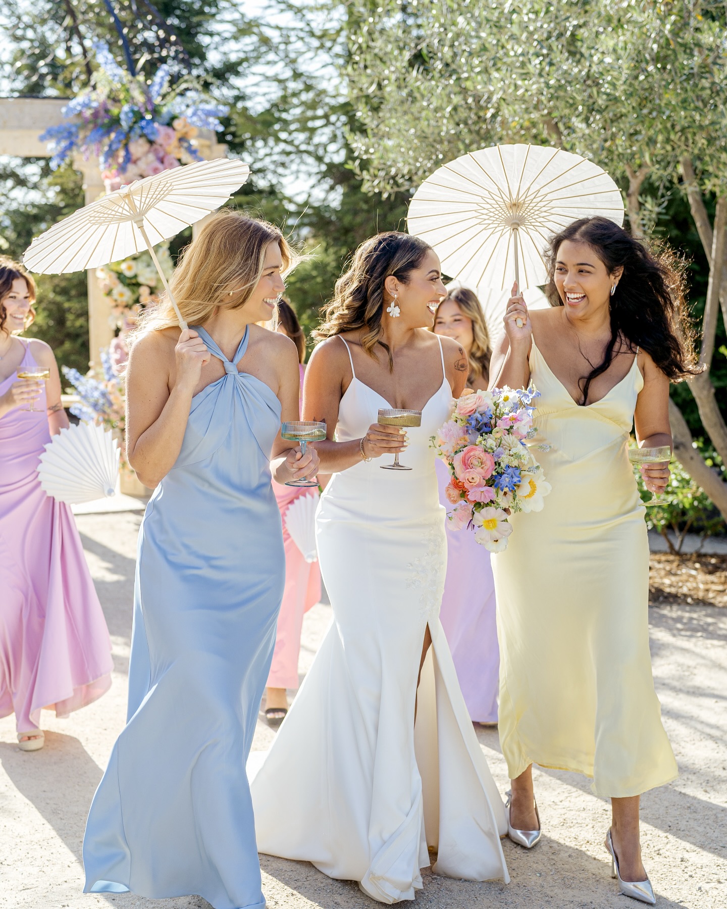 Roses are red, violets are blue, this bride is a 10 and so is her crew 💕💗🎀🌸🥂
Dream Team
Photographer @kelleywphotos
Venue @allegrettovr
Florals @flowersbykim
Bridal gown @marehcouture from @mikaellabridal
Rentals @allaboutevents
Paper goods @announcementsbyadrienne
Content creator @contentbykam
Make up @tamibernardmakeup
Couple @nia.parkerrr @adams_scott
Bridesmaids @lachlanmckenziee @kendra.belle @supriya_207_ @_allison_allison_ @tenayahlynn
.
.
.
#marehcouture #marehcouturebridal #marehcouturebrides #bridalcrew #sayyestothedress #bridalfashion #colorfulweddings #italianweddings