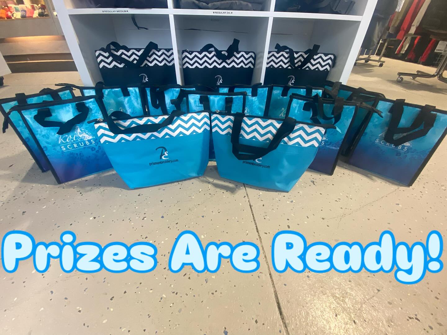 We are ready for the nominations to come in!
Prizes are organized and ready for 15 of our health care hero nominations.
Stay tuned to see the grand prize! 🏆