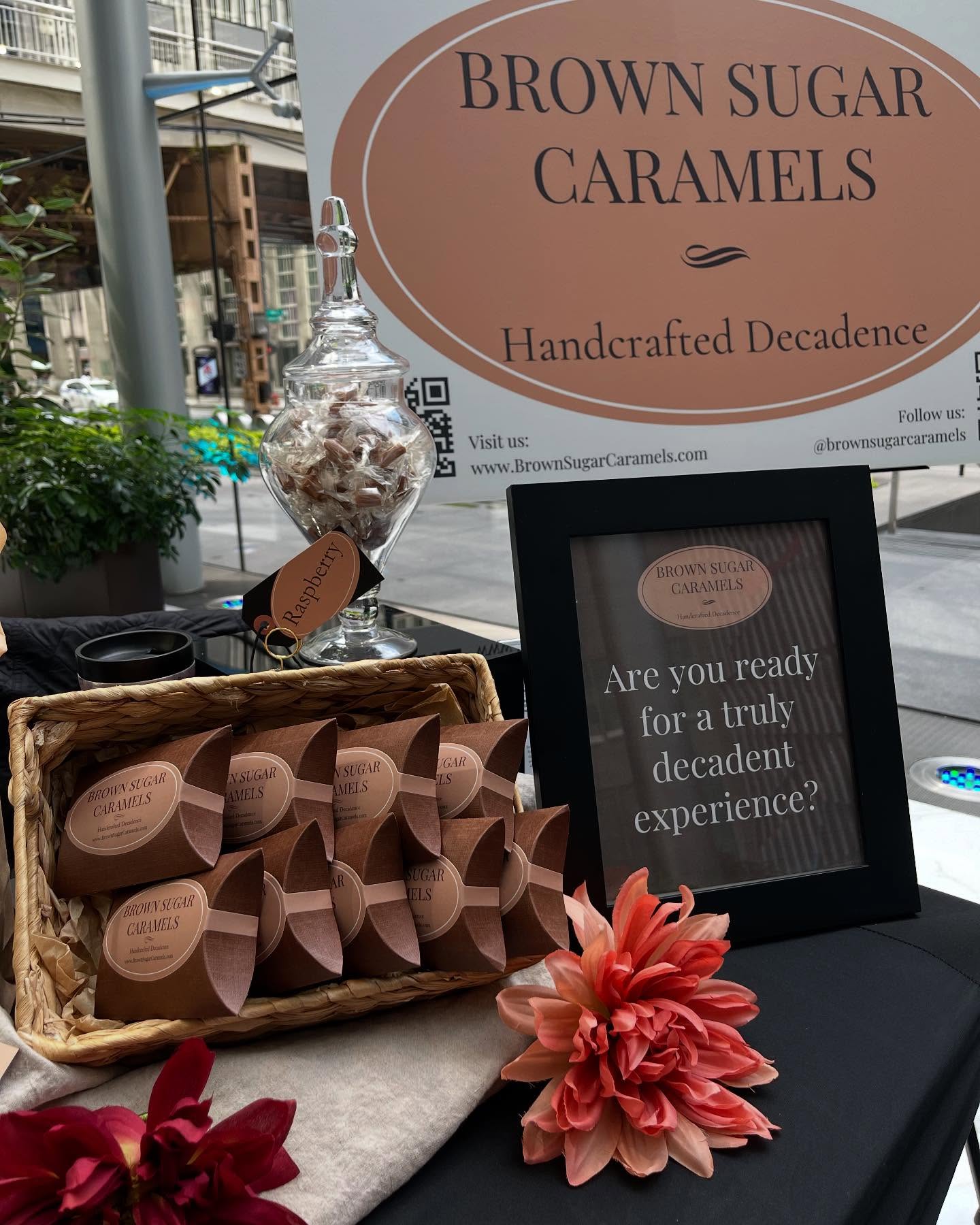 Stop by the Mother’s Day Market sponsored by @myimpacthouse at 200 W. Madison St. downtown Chicago. Brown Sugar Caramels and other amazing vendors will be here from 11-4pm today Wed, May 7th. Pick up something for mom or even yourself! #Mothersdaygifts #BrownSugarCaramels #MadewithLove