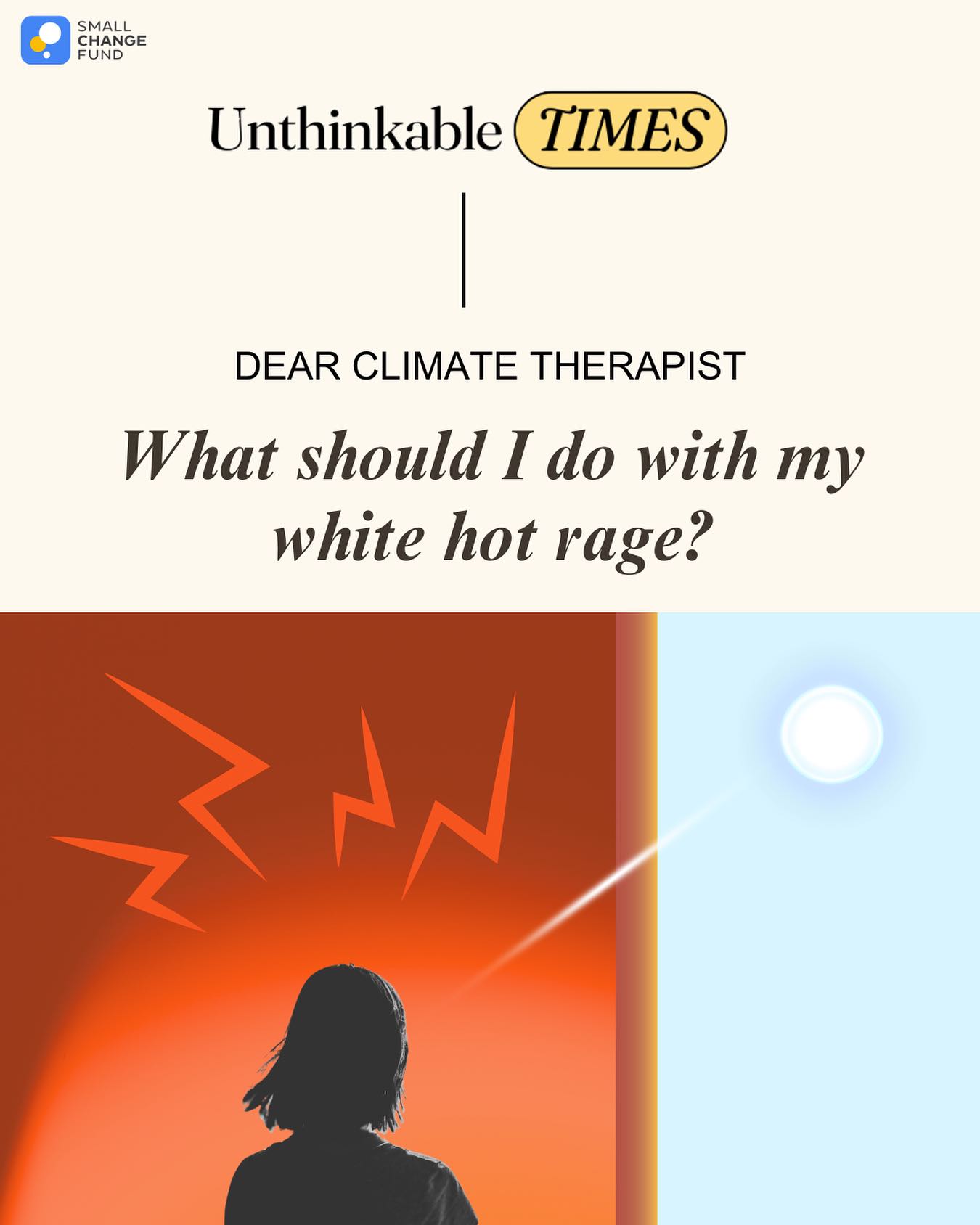 If what you’re feeling around the blatant blockages to climate action isn’t grief or fear but perhaps white-hot rage, this is for you.
This week our resident climate-aware therapist, Caroline Hickman, responds to a reader who’s frankly, pissed. She writes about rage not as something to suppress or “manage” but as a vital emotional force that is important to have planted in one’s own garden of emotions. Like biodiversity in nature, we need a full spectrum of emotional responses to survive and thrive amid the constant assaults to life on this planet. Caroline wisely demonstrates how to stop judging one’s own emotions and to start listening to them instead, transforming anger into expression, and strengthening connection to what one loves without pretending everything is fine. It’s an invitation to feel fully human at an inhumane time. Link in bio!