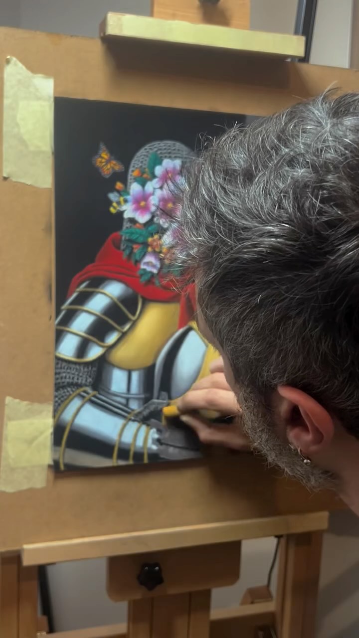 Every time a painting takes shape, it's a little miracle.✨
Watch the reel to see the entire creation process of 'The Secret Garden'.
And as Matisse said, 'There are flowers everywhere for those who want to see them.'🌸
The Secret Garden
Pastel on paper
30x40cm
👉 Interested in this artwork? Contact me via DM.
---
Ogni volta che un dipinto prende forma è un piccolo miracolo. ✨
Guarda il reel per vedere l'intero processo di creazione de "il giardino segreto".
E come diceva Matisse "ci sono fiori dappertutto per coloro che vogliono guardare" 🌸
Il Giardino Segreto
Pastello su carta
30x40cm
👉 Sei interessato a quest'opera? Contattami in DM.
#artistsoninstagram #timelapse #flowers #secretgarden #italianartist #contemporaryart #contemporarypainting #surrealism #pastelart