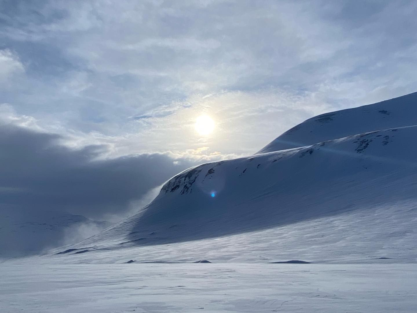 Ski pulka #svalbard