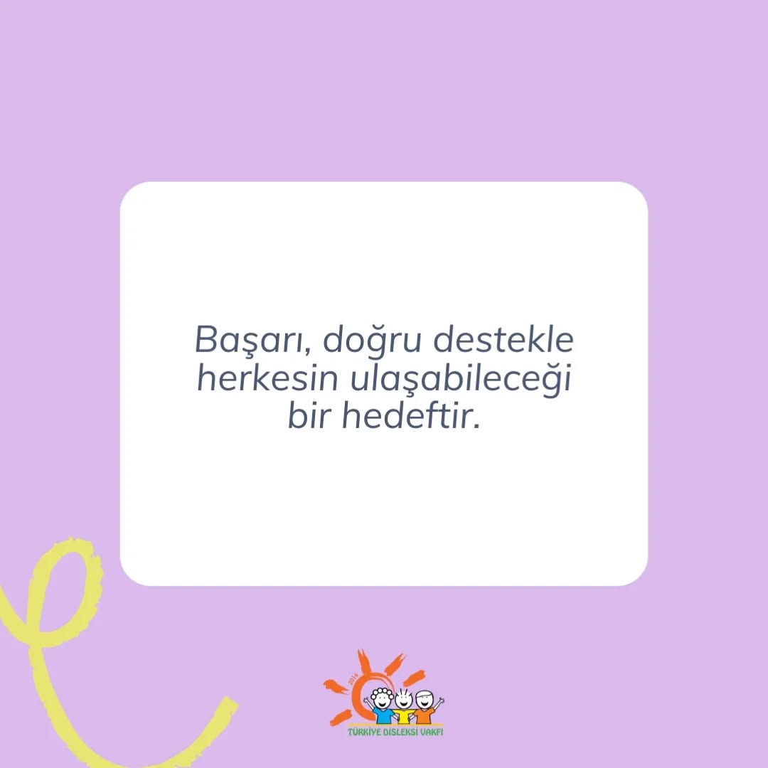 #Disleksi #disleksininfarkındaol #başarı