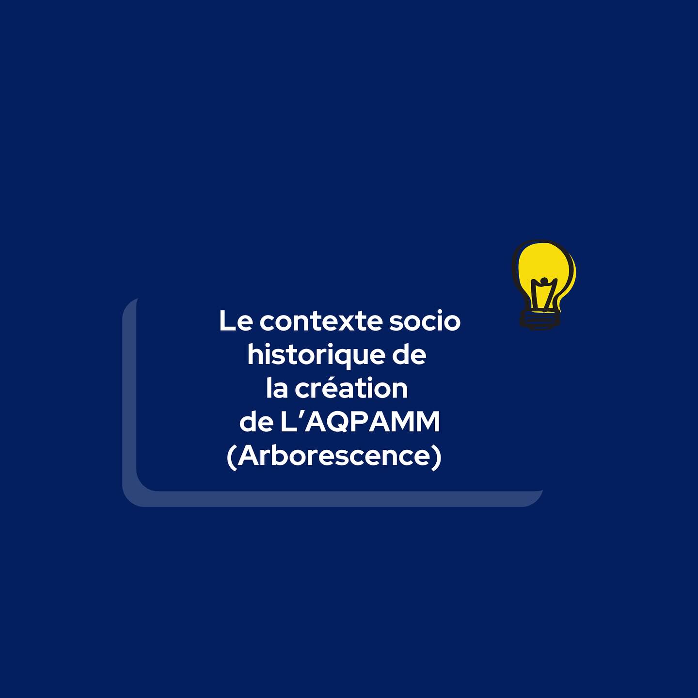 Le saviez-vous ? 💡
#creation #aqpamm #histoire #historique #45ansdesoutien