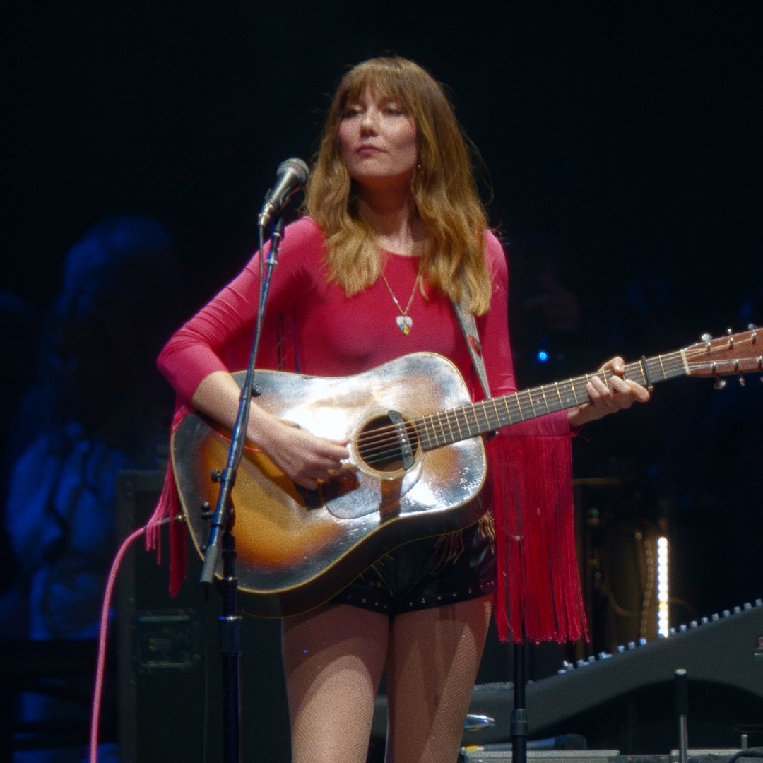 "Molly Tuttle @mollytuttle was a force at Crossroads Guitar Festival 2023, playing her guitar alongside @sierradawnhull weaving their bluegrass together with cool, commanding grace! #MollyTuttle #crossroadsguitarfestival #CGF2023 #guitargod #guitarhero #guitarlegend #atmoskings #simonclimie #dolbyatmos