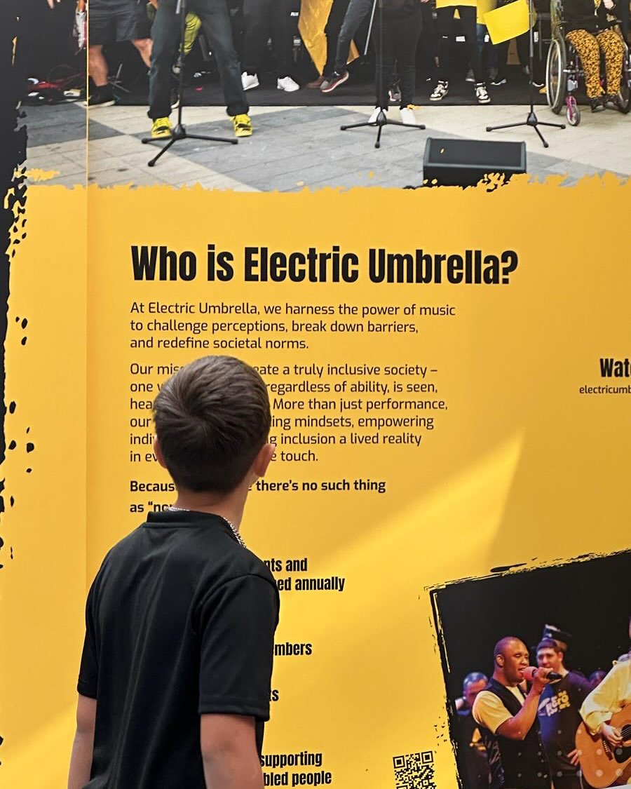 The @electricbrolly Watch Party is ON – and so is our Stylo-built photobooth + merch kiosk.
People are lining up for photos, grabbing tees, and soaking up the atmosphere – and we’re here for every moment of it.
📍 Atria Watford
🕕 May 10, 6PM – onwards
📸 Come grab a selfie, a shirt, and maybe a little moment of local legend magic.
Now let’s make sure Electric Umbrella gets those votes in – they’re about to light up that stage again.
#ElectricUmbrella #WatfordWatchParty #Stylo #GoLoudGoLocal #BGTWatchParty #Watford #BGT #LoudProudAndYellow