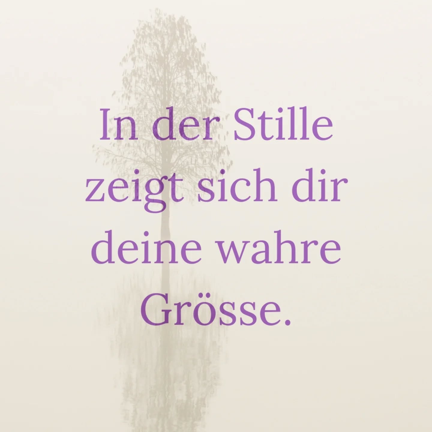 Das einzige was du dazu brauchst ist Mut.
Mut in die Stille abzutauchen und es auszuhalten, wenn sie sich unter Umständen erdrückend, laut, unangenehm, beängstigend, einengend und leer zeigt.
Sie durfte sich bis jetzt nie richtig zeigen. Darum nimmt sie sich zu Anfang den Raum, um dir alles zu zeigen, was in ihr verborgen liegt. Was du in ihr versteckt hast.
Lass diesen Sturm durch dich durchziehen und wenn sich der Staub gelegt hat, wirst du das Gold entdecken.
Du musst das auch nicht komplett alleine machen, wenn du nicht willst.
Hol dir Unterstützung resp. jemand, der dich auf diesem Wegstück begleitet, weil er oder sie den Weg kennt.
Ich gehör zu denen, die den Weg kennen und auch immer wieder selbst auf ihm unterwegs sind.
Und ich begleite dich gerne. Melde dich einfach.