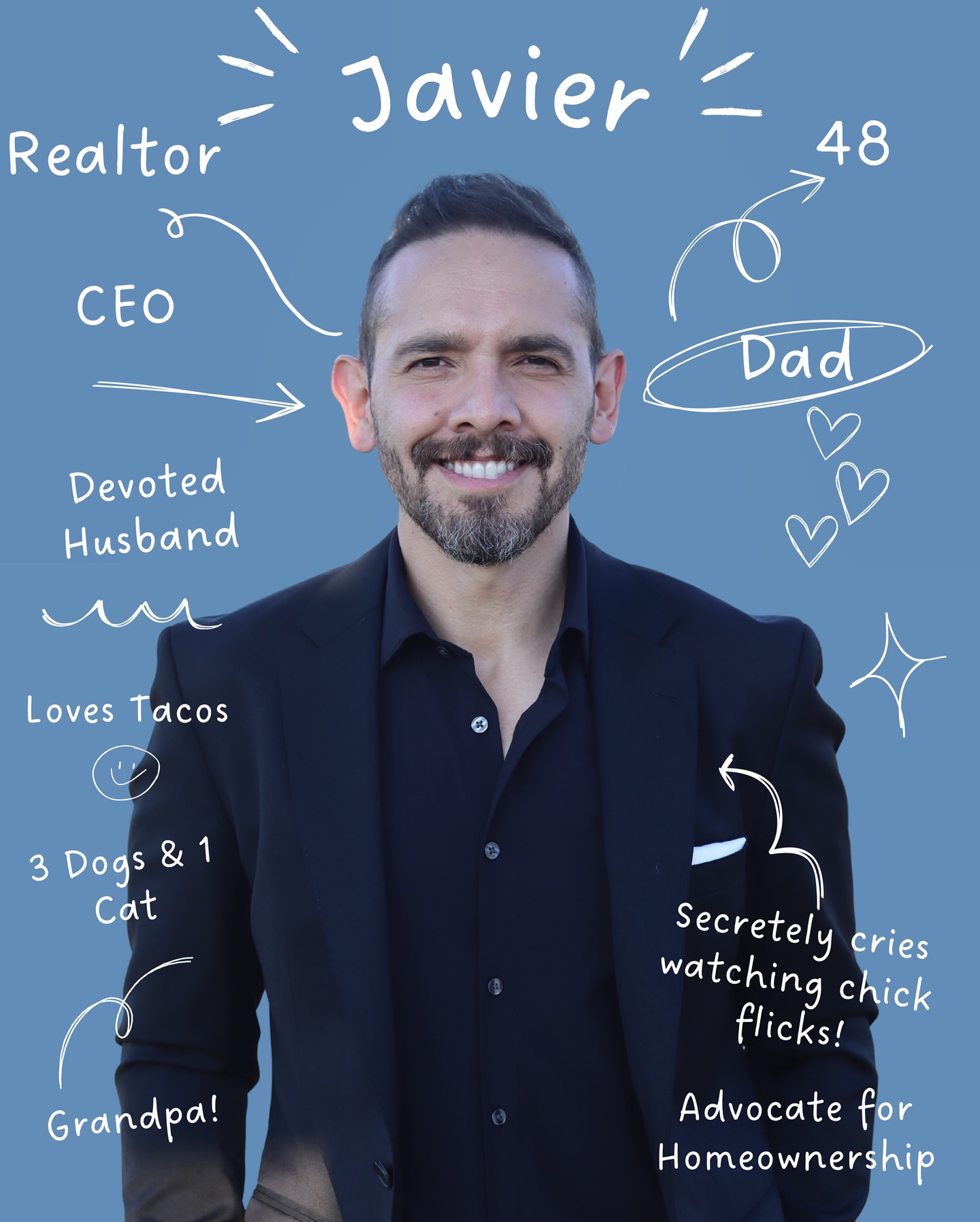 Personal stats: Taco addict 🌮 | Pet wrangler 🐶🐱 | Dad, husband, grandpa 👨👩👧👦❤️ | Realtor on the run 🏡💼💨