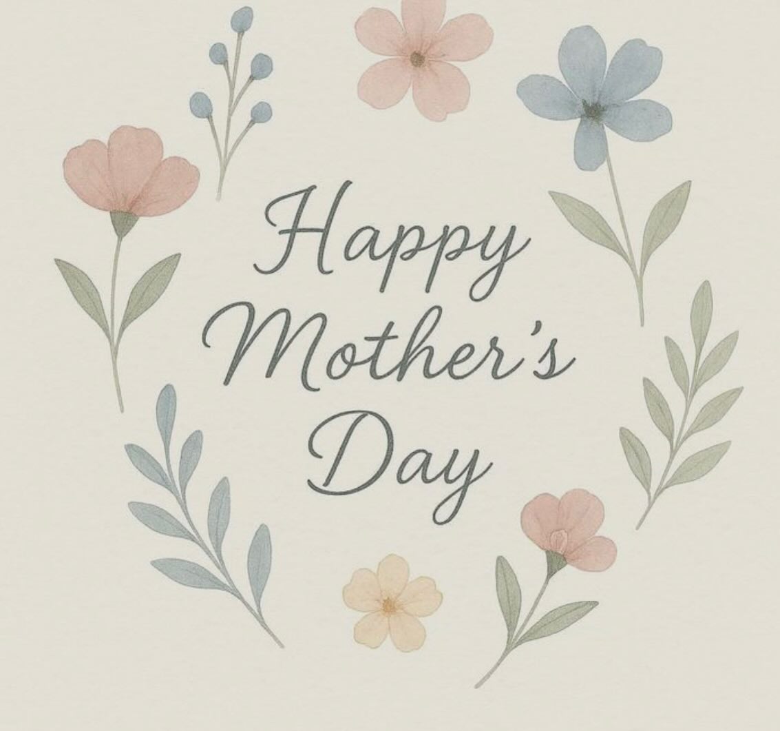 To all the amazing moms out there, Happy Mother’s Day!!🌷🩷