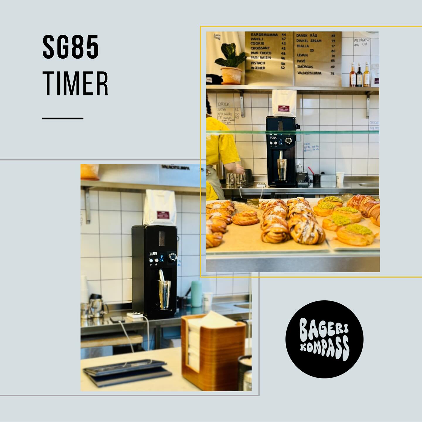 Vi var glada att kunna hjälpa våra vänner @bagerikompass med deras bryggkaffekvarn @eureka__grinders SG85 Timer. Att hjälpa våra kunder hitta lösningar som passar just dem är något vi verkligen gillar.
Behöver du råd om din kaffesetup? Tveka inte att höra av dig till oss!
#kaffekvarn #kaffekaffekaffe #specialtycoffeeshop #brewcoffee #filtercoffeenotpeople