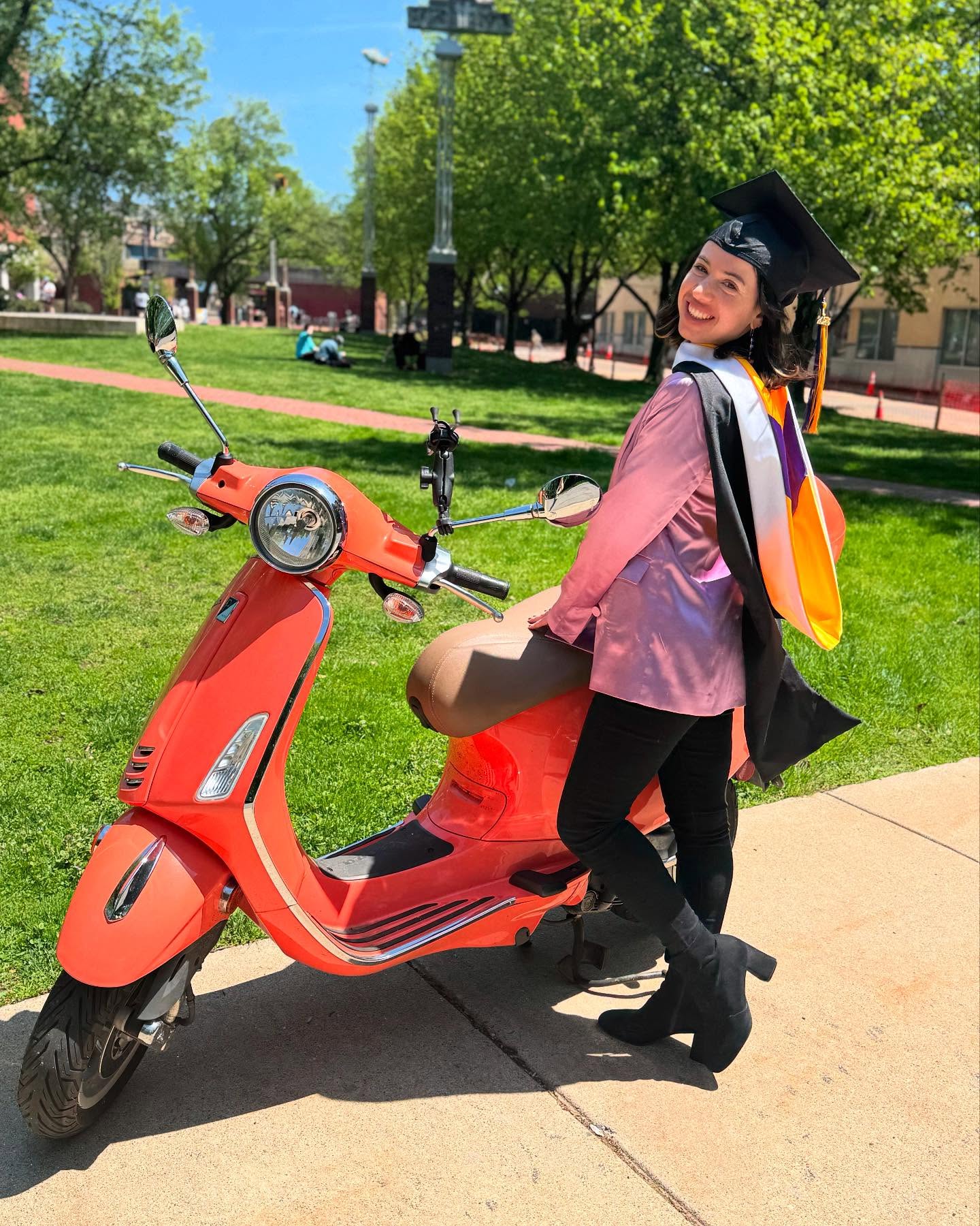 The classes are done, the diploma is on the wall, rest is in progress, walking across a stage is a success! What a joy and honor to be cheered on by celebrated @emersongradprogram students, brilliant peers from my cohort, beloved fellow staff and respected faculty!
The Master’s degree chapter is officially over and now it’s time to build again. I’ve been taking a needed break from newsletters and coaching for many reasons. One, for rest, another for writers/inspiration block, and quite honestly, the work feels less important in the state of this country.
I’m in the process of thinking: With these new skills, where do I go from here? How do I share my skills for your success. Care to chat? Would love to hear from you!
For now, that’s all I’ll share. Stay tuned. Good things are coming and I can’t wait to share with you.