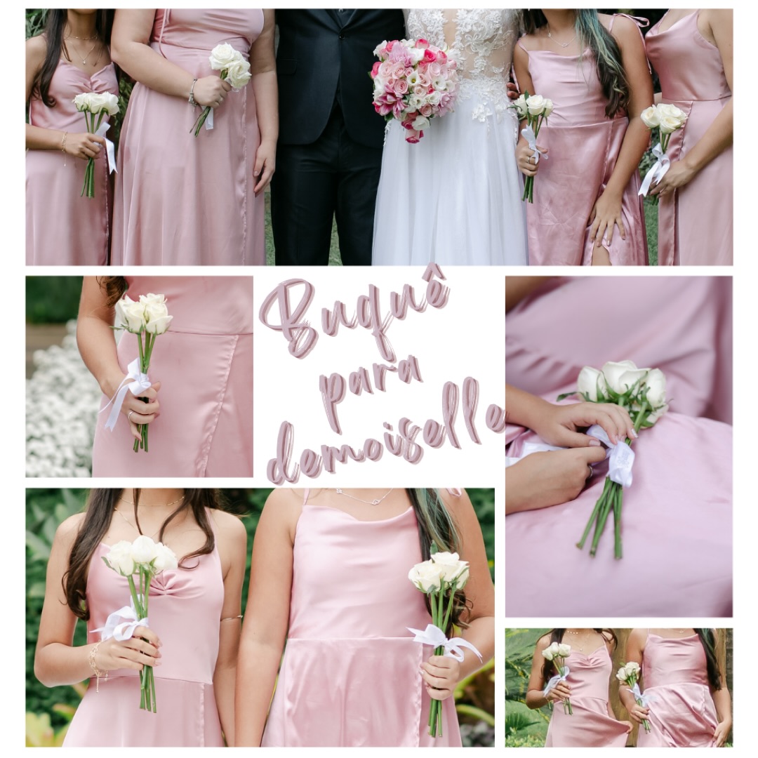 Buquês para demoiselles!
As demoiselles são mais velhas que as daminhas e mais jovens que as madrinhas, que acompanham a noiva no cortejo e representam apoio, leveza e cumplicidade, merecem um toque especial.
Com o tamanho ideal e delicado o buquê para demoiselle é mais cumprido que o buquê para daminha e menor que um buquê de noiva, nossos buquês para demoiselle trazem um toque de harmonia, elegância e beleza à cerimônia.
Feitos com muito carinho para deixar seu grande dia ainda mais inesquecível.
Faça já seu orçamento via WhatsApp:
21 96995-4089 ou acesso ao botão de WhatsApp em nosso perfil.
#buquê #buquedeflores #casamento #buquedenoivarj #rj