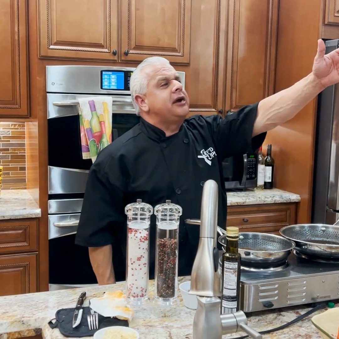 All I gotta say is... my Italian family is definitely more Chef'd Up than yours! Stay tuned for my newest episode "Whoa it's Great Uncle Anthony!" premiering on YouTube 5/16 (link in the bio).
You know what happens if you miss it... don't miss it! Fuhgeddaboudit!
#chefdup #caliendoevoo #greatuncleanthony #italianchef #italiancuisine #crazywife #italianlifestyle #anthonycaliendo #authenticitalian #fuhgedabboudit