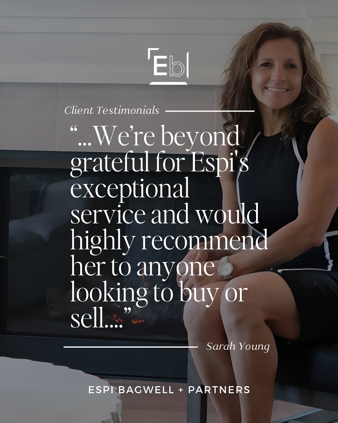 “It felt like we had a true advocate on our side.”
That’s how our clients described their experience—and it’s the level of service we believe every buyer and seller deserves.
At Espi Bagwell + Partners, discretion, attention to detail, and proactive communication are the standard. From first showing to final signature, we’re there—quietly anticipating needs, navigating complexities, and advocating for what matters most.
We don’t just close deals. We elevate the experience. 💫
Espi Bagwell + Partners
DRE#01168881
(626)824-2267
espi.bagwell@kw.com
#realtor #milliondollarlisting #milliondollarhomes#monroviacalifornia #monroviarealtor #monroviarealestate #luxuryrealestate #luxuryliving #luxurylistings #luxuryrealestateagent #luxuryrealtor #realestate #luxuryhomes #losangeles #la #realtor #losangelesrealtor #pasadenarealtor #clienttestimonial #architecture #architecturaldigest