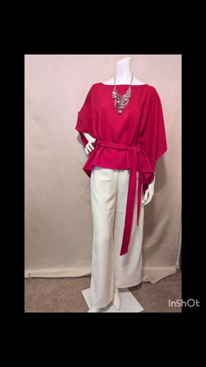 Red hot and ready! I'm obsessed with my Monday make, the drape, color and flow of this gorgeous top!🥰 Who else loves a pop of color in their wardrobe? Let me know in the comments!
Music: light
Musician: Jeff Kaale
#newarrivals #redtop #redlove #colorpop #summeroutfit #casualchic #styleinspo #ootd #fashionstyle #summerfashion #chicstyle #instafashion #colorpop #redoutfit #fashionlover #redandwhite #outfitinspo
