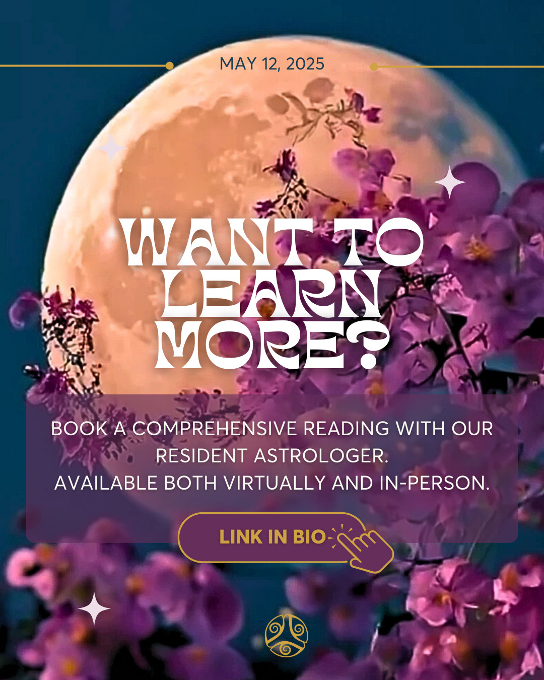 🌕✨ The Full Flower Moon in Scorpio is here to stir your soul.
Peaking at 9:28 PM ET on May 12, 2025, this moon invites deep emotional release, spiritual renewal, and powerful transformation.
🦂 This isn’t just any Full Moon—Scorpio energy runs deep.
That’s why we crafted a full breakdown in this carousel to help you harness its magic:
🔮 A horoscope + affirmation for every zodiac sign
🕯️ Witchy tips to work with the moon’s energy
🌸 What makes the Flower Moon so spiritually significant
Save this for your moon rituals, tag your moon sisters, and drop your sign in the comments if this one’s already working its magic on you. 💫
#FullMoonInScorpio #FlowerMoon2025 #ZodiacSigns #FullMoonRitual #MoonAffirmations #ScorpioSeason #MoonMagic #WitchyVibes #LunarEnergy #AstrologyLovers #SpiritualGrowth #WitchTok #CosmicWisdom #MoonGoddess #ScorpioMagic #WitchTips #ModernMystic #LunarRituals #FullMoonEnergy #FullMoonHoroscope #AstrologyPost #DivineFeminineEnergy #MoonWisdom #TheMetaphysicalShoppe