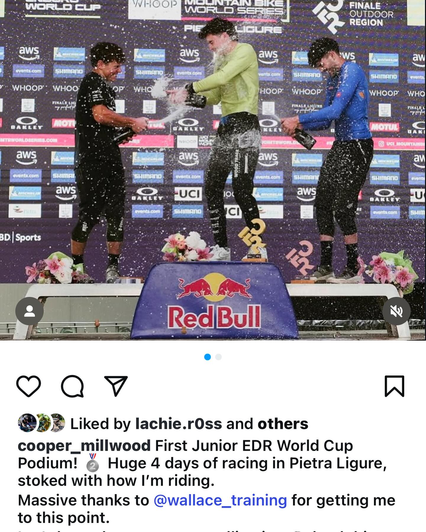 Massive result for @cooper_millwood at the first UCI EDR of the season!
Keep her lit bro! 🔥
@wallace_training
#wallacetraining
#mtbcoaching #mtbcoach
#mtbfitness #mtbpt #mtbpersonaltraining #mtbpersonaltrainer
#downhillmtb #downhill #dh #downhilltraining #downhillcoaching
#enduromtb #enduro #edr #endurocoaching
#xcmtb #xccoach #xctraining
#roadcyclingcoach #roadracingcoach
#cyclecoaching #cyclecoach #cyclepersonaltraining
#cyclingpersonaltrainer #cyclingcoach
#cyclingcoaching